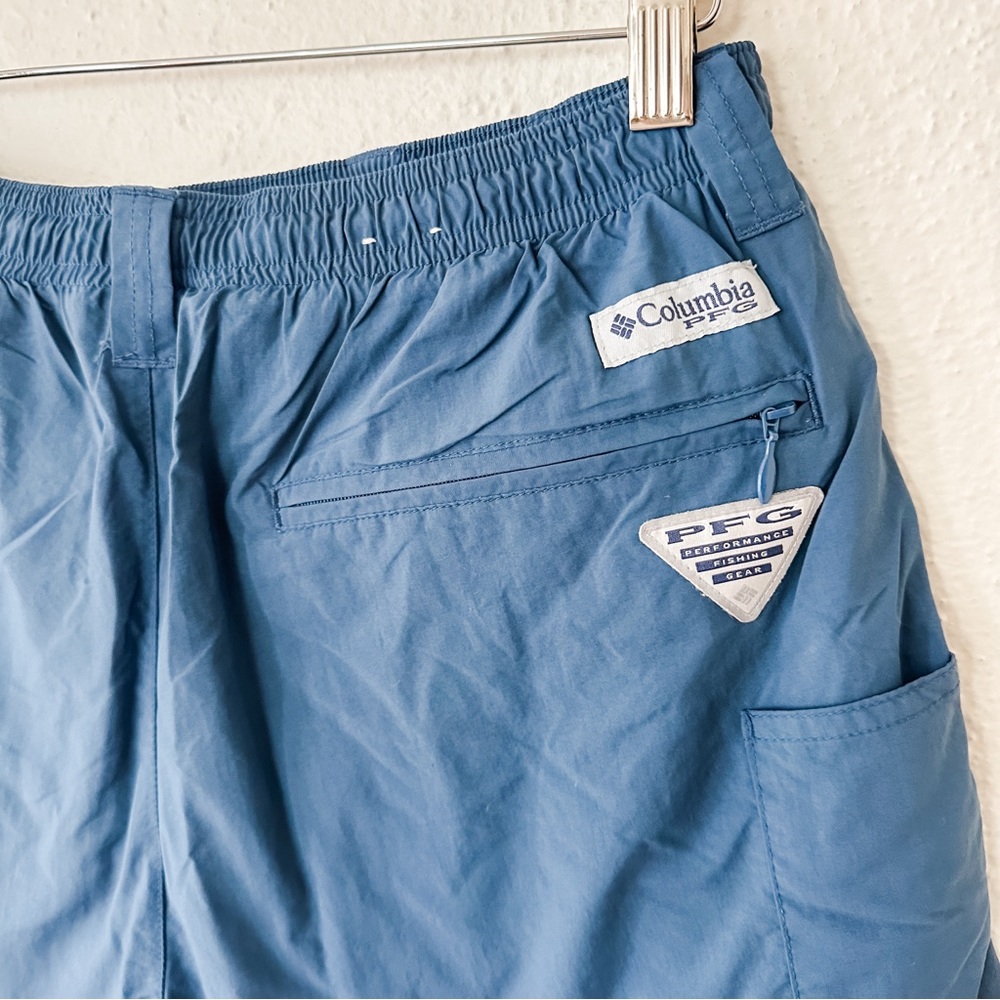 Columbia 6" Backwater PFG Water Shorts in Blue - Picture 6 of 8